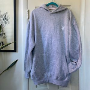 Oversized playboy hoodie
